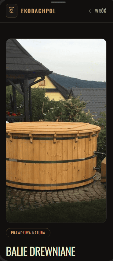 Zrzut ekranu Demo SPA