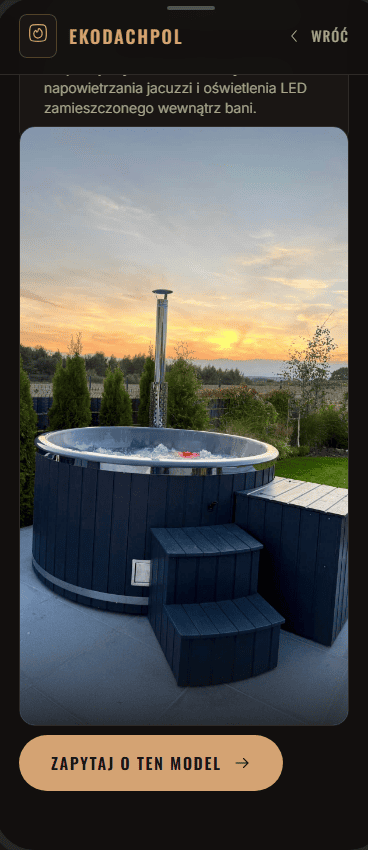 Zrzut ekranu Demo SPA