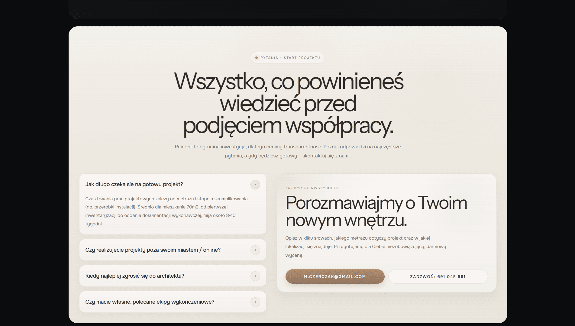 Zrzut ekranu MC Atelier