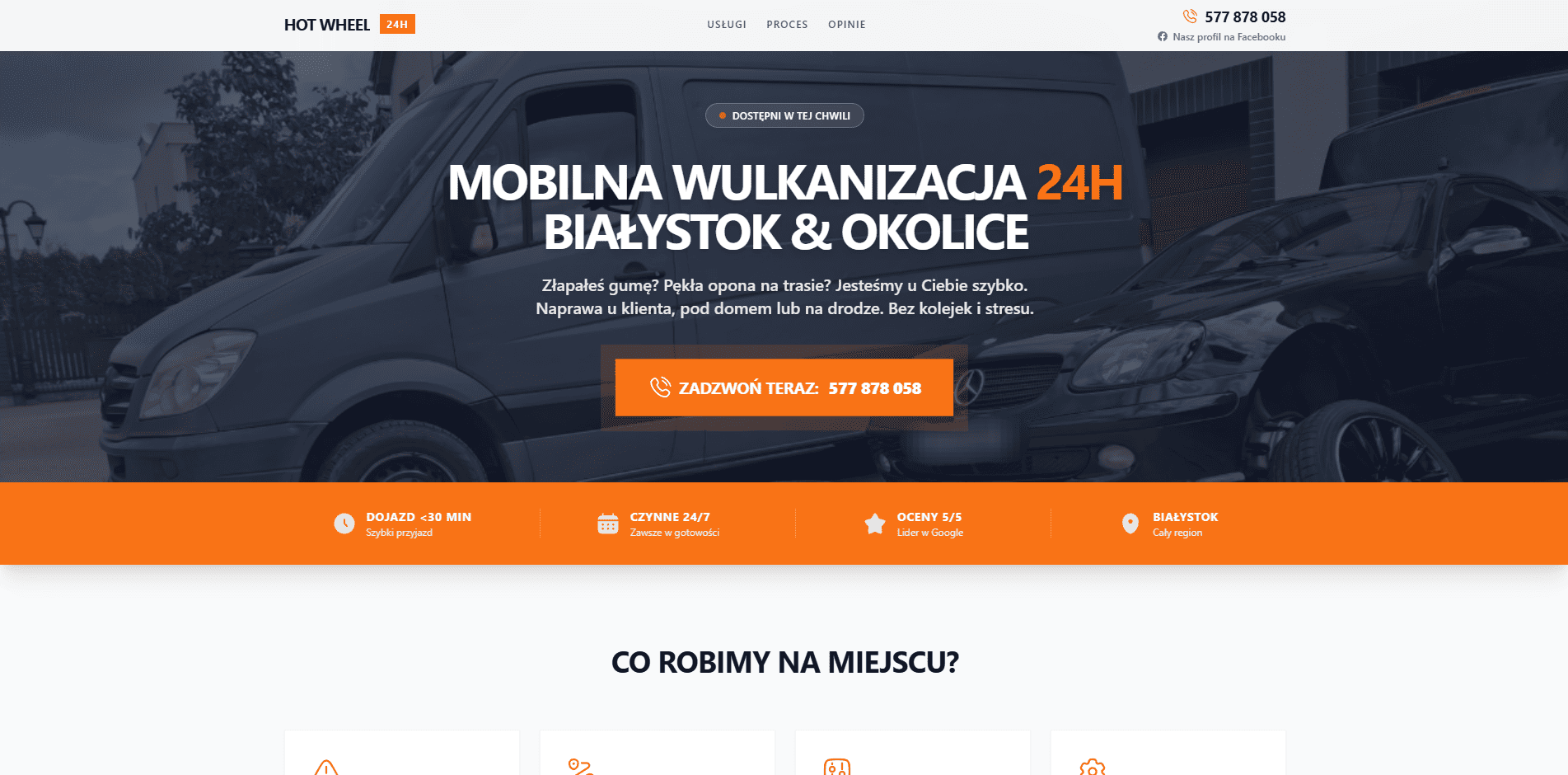 Zrzut ekranu Wulkanizacja